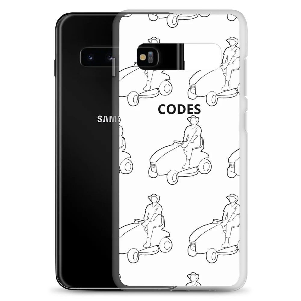 Ride On Mower Codes Samsung Case product image (2)