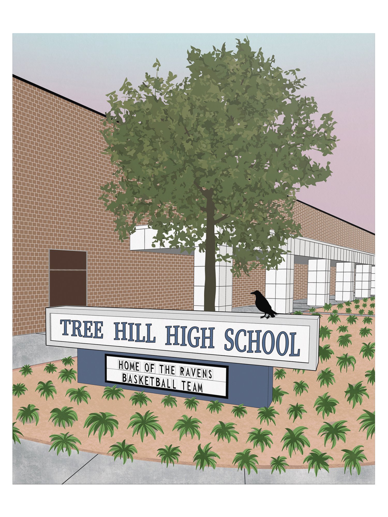 TH High School - Poster/Metal Print product image (4)