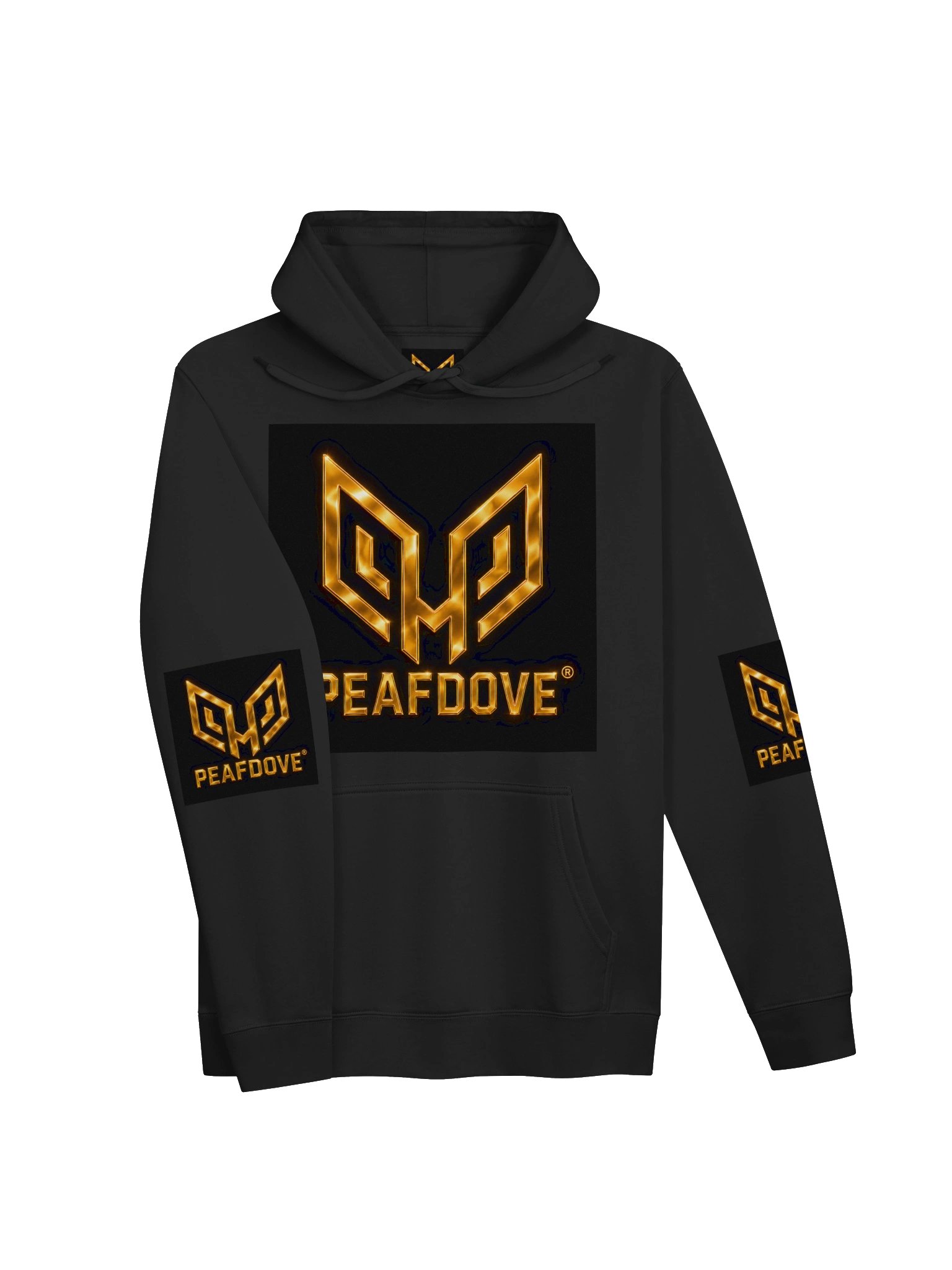 PEAFDOVE® HOUSE MARK — Gold Signal Hoodie product image (3)