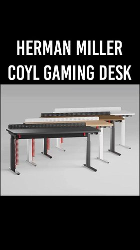 Is the Herman Miller Coyl gaming desk good??