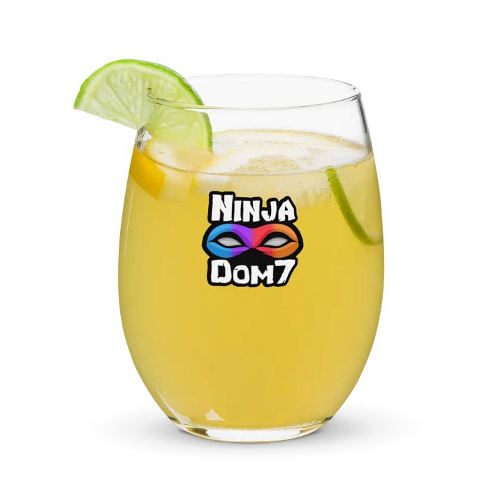 Ninja Logo Stemless Wine Glass product image (2)