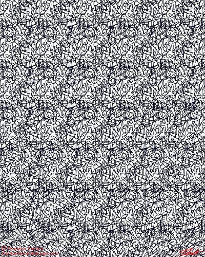 A fast stereogram. Look quickly. Can you see it?