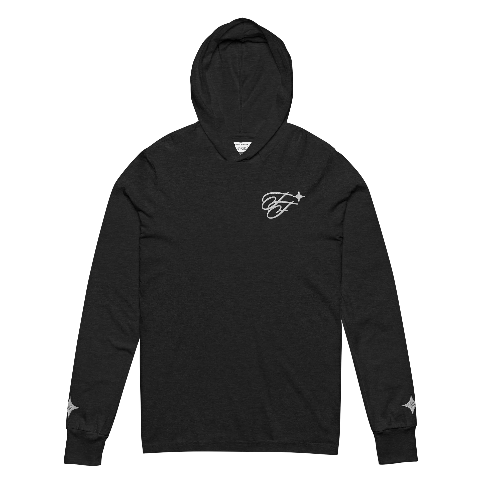 F&F Hooded Long Sleeve Tee (EMBRD) product image (4)