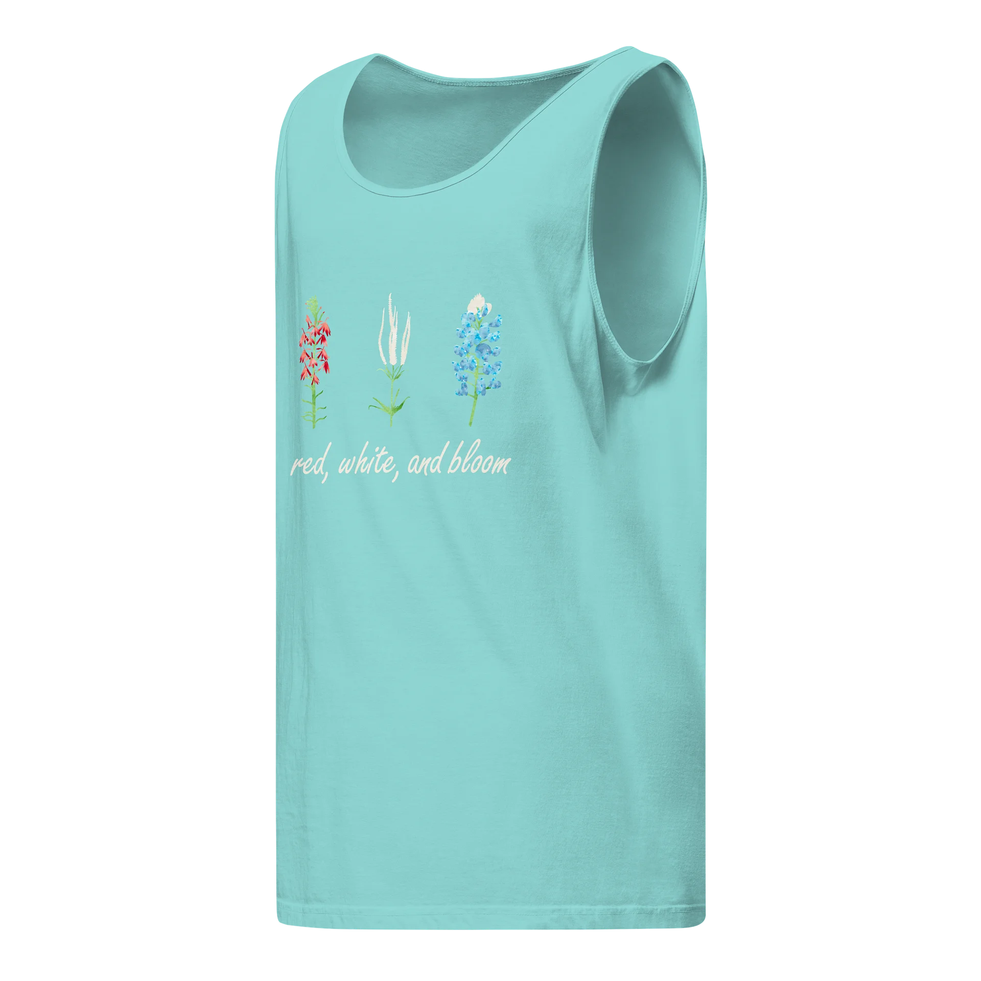 Red, White, and Bloom (Unisex Tank Top) product image (15)