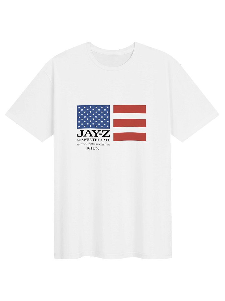 Jay Z Answer The Call Madison Square Garden 9 11 09 Shirt product image (2)