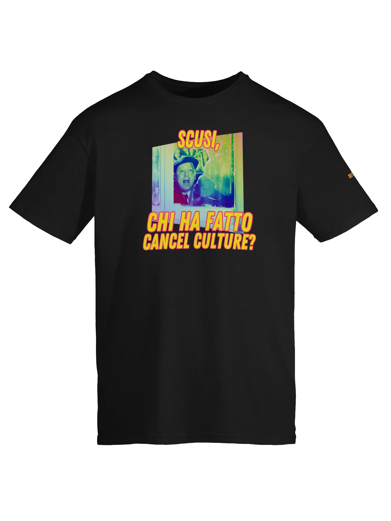 Maglietta “Scusi, chi ha fatto cc?” Culture Wars | Unisex product image (5)
