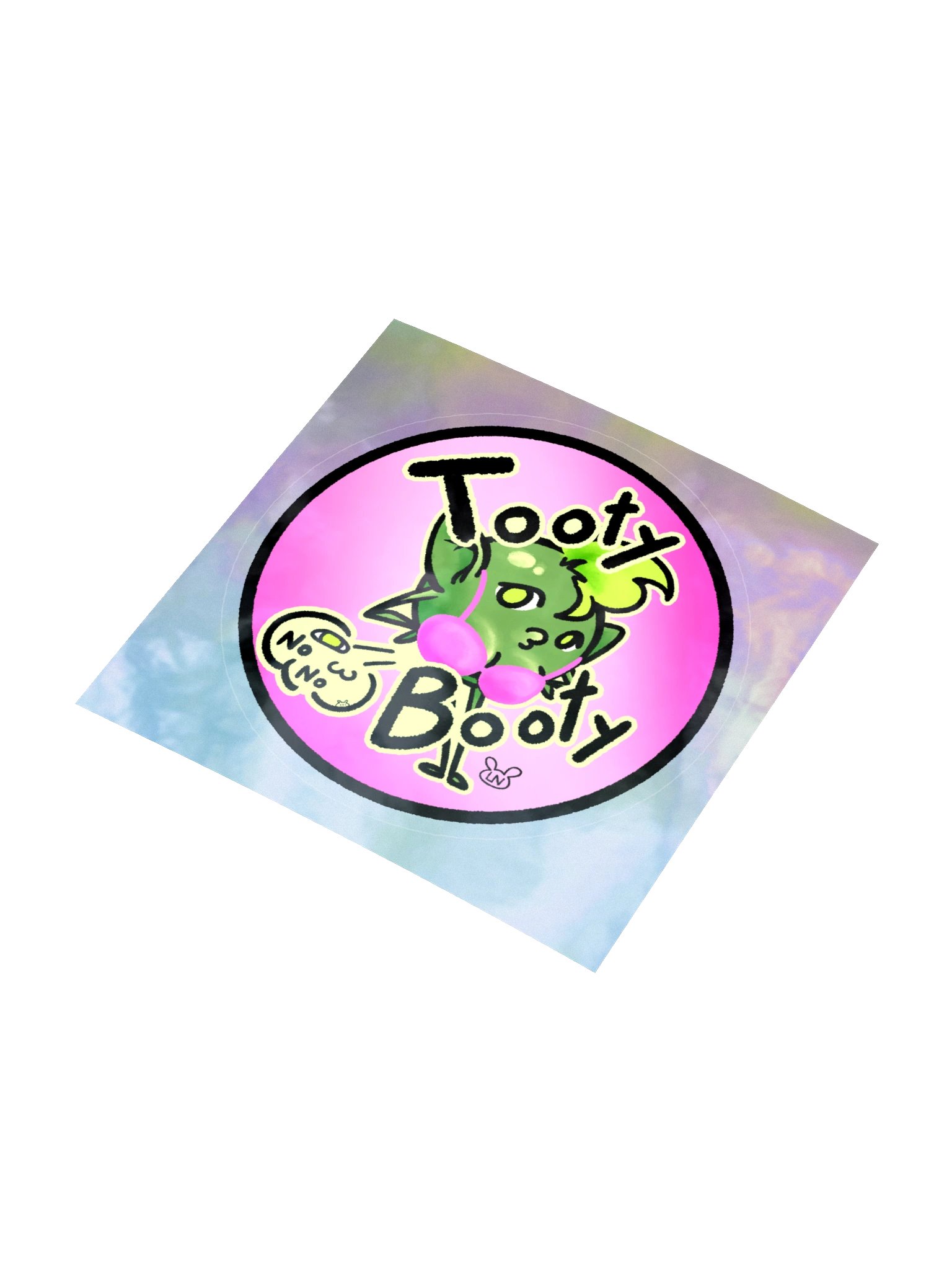 Tooty Booty - Holographic Sticker product image (3)
