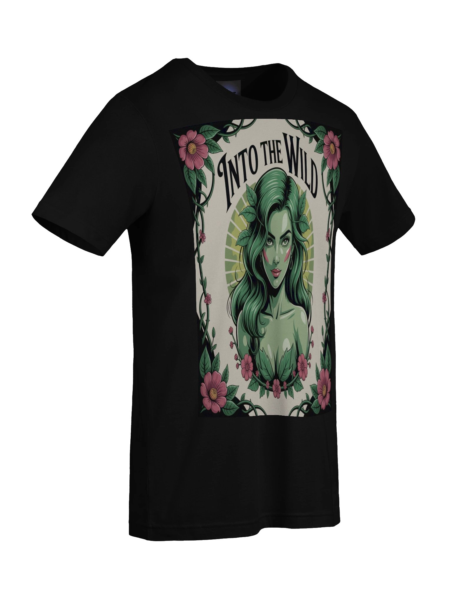 Into the Wild: Poison Ivy's Verdant Enticement Graphic Tee product image (9)