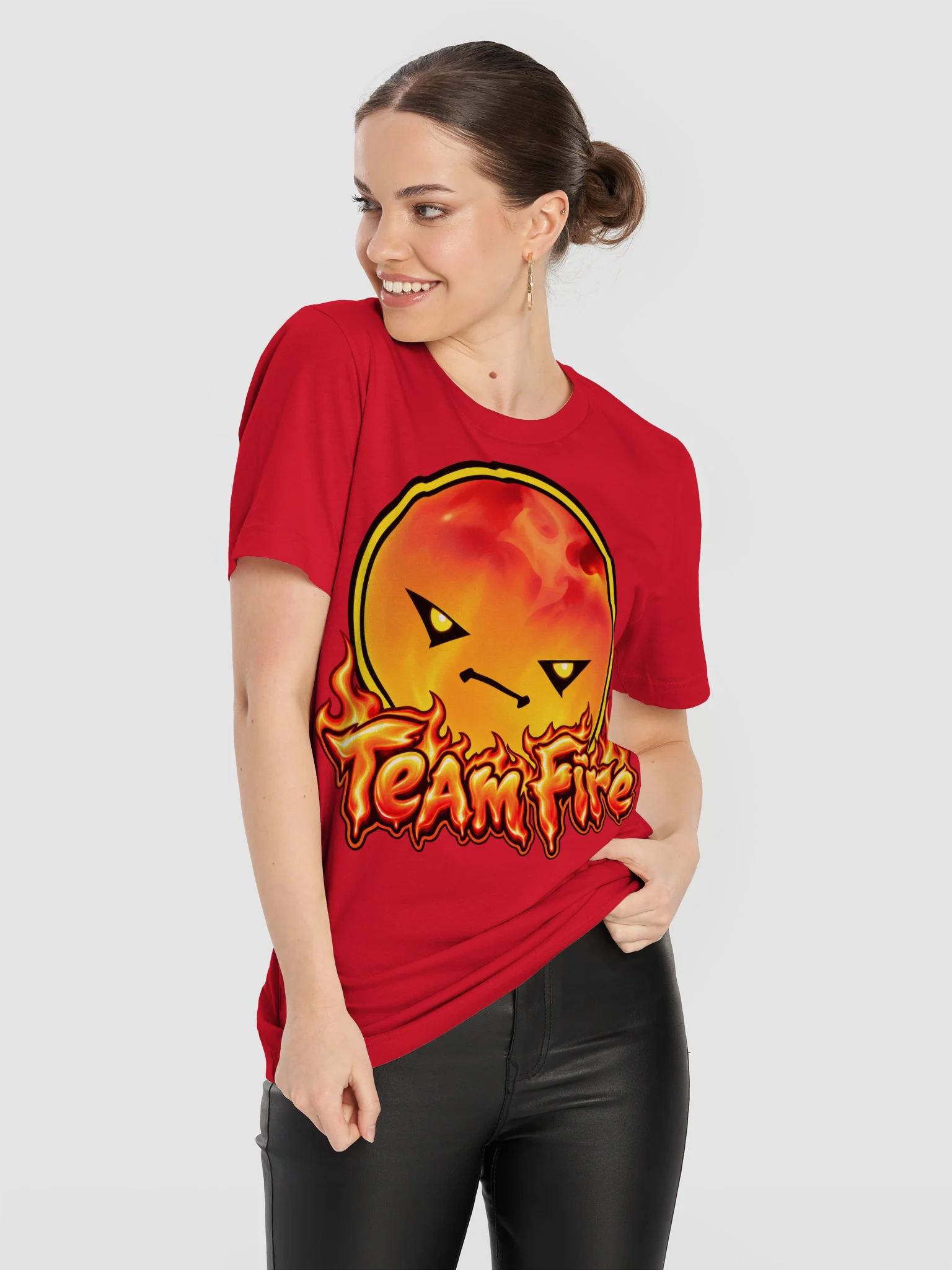 KEVBO "Team Fire" Red ADULT T-Shirt product image (11)
