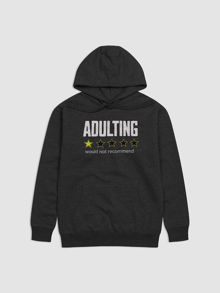 Adulting: Would Not Recommend Hoodie ( Unisex ) product image (1)