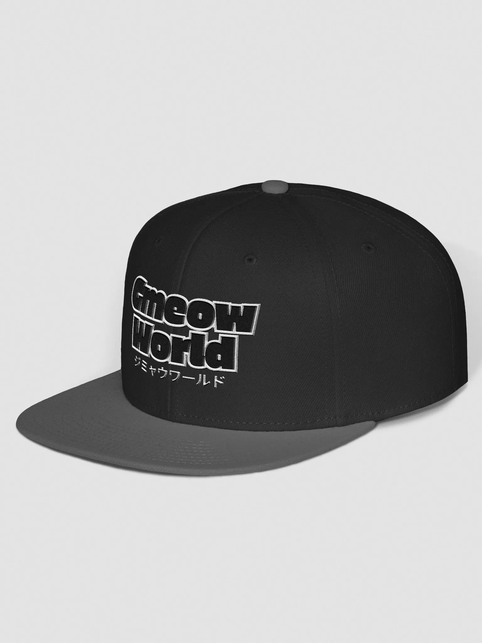 Gmeow World - Monochrome Snapback Style product image (3)