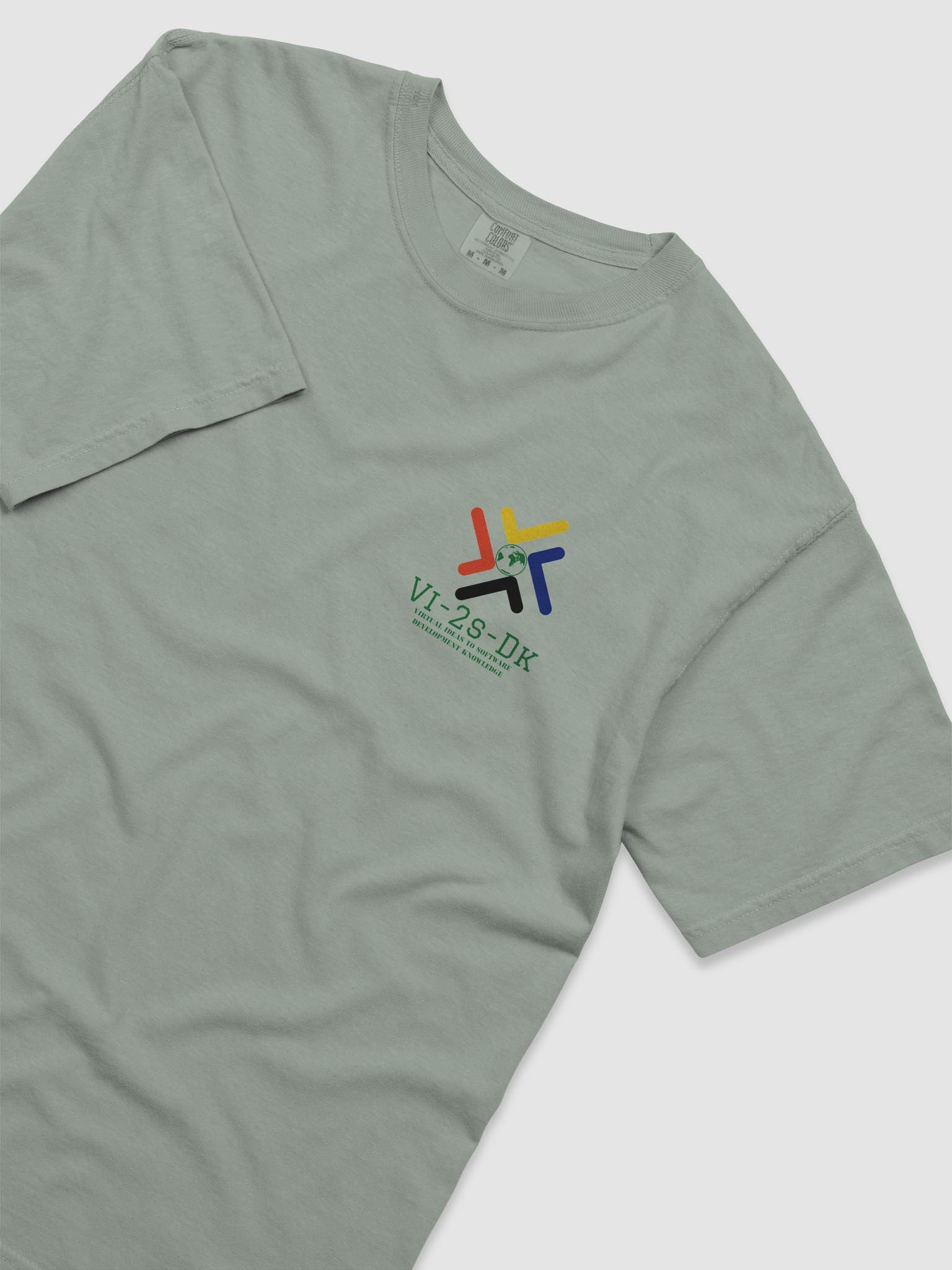 Heraldic Vi-2s-Dk Globe Logo T-Shirt product image (5)