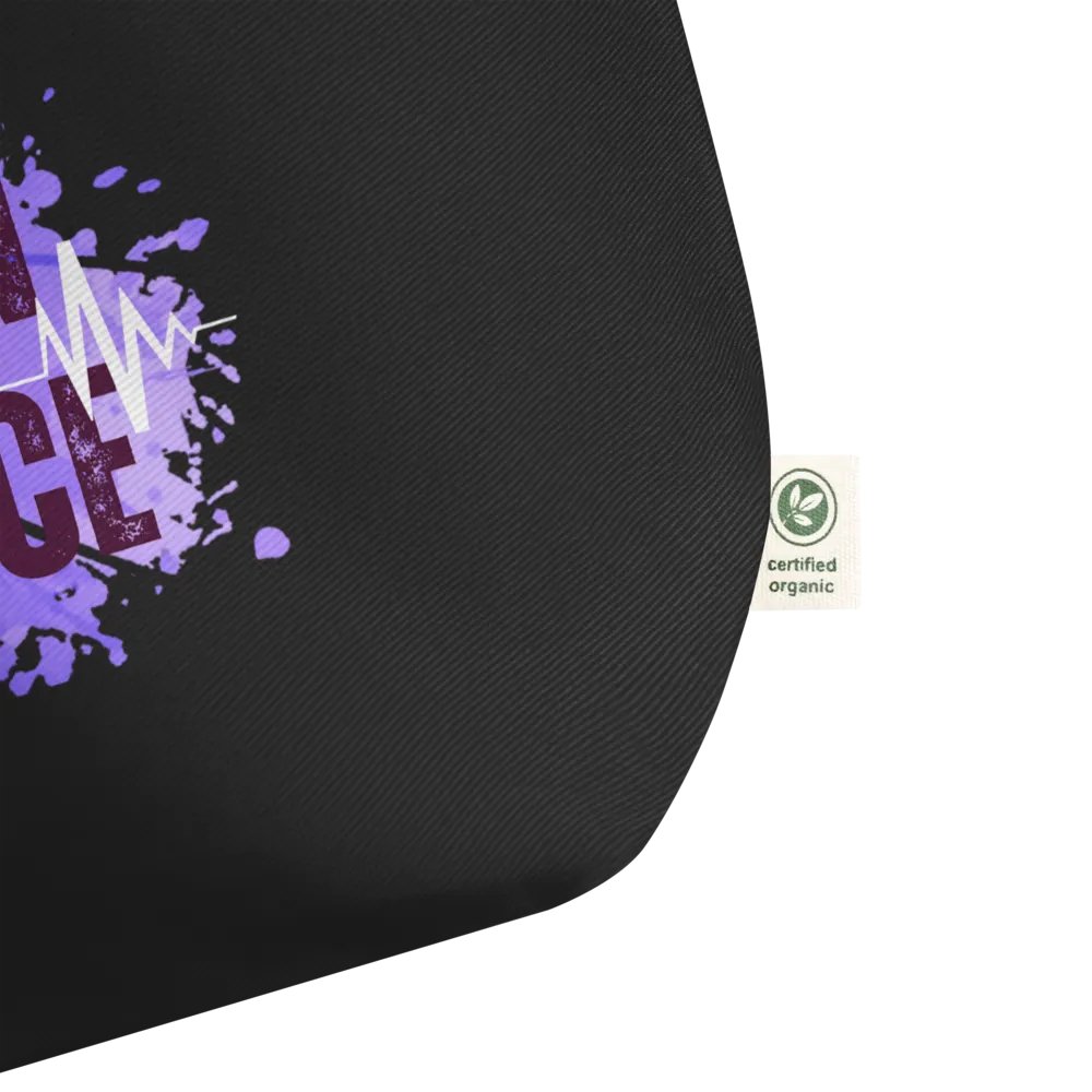 Born to Dance His Silhouette Rectangular Tote Bag product image (3)