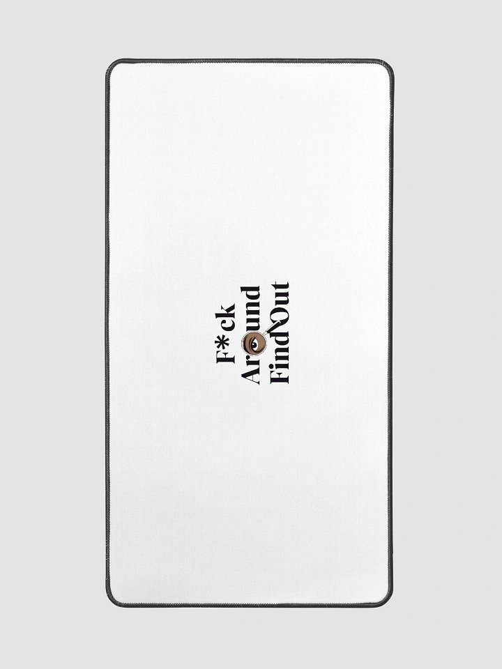 Eye-Catching Desk Mat: F*ck Around Find Out product image (2)