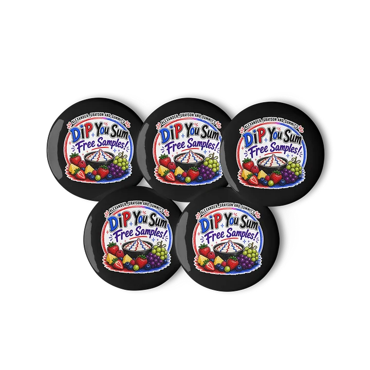 Dip You Sum - Set of 5 Buttons product image (2)