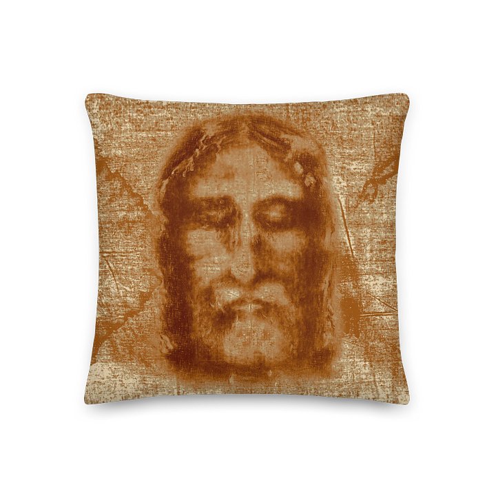Napkin of Nazareth Throw Pillow product image (2)