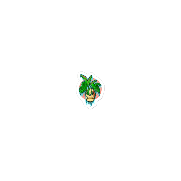 Drippy Tropical Skull OG Sticker product image (2)