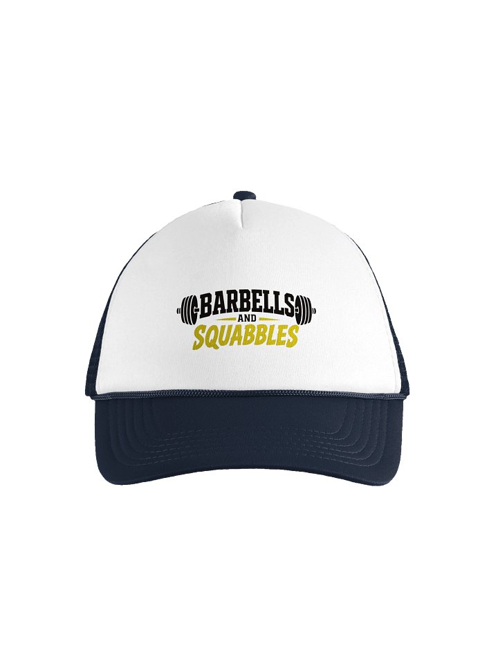 Barbells & Squabbles Foam Trucker Hat product image (2)