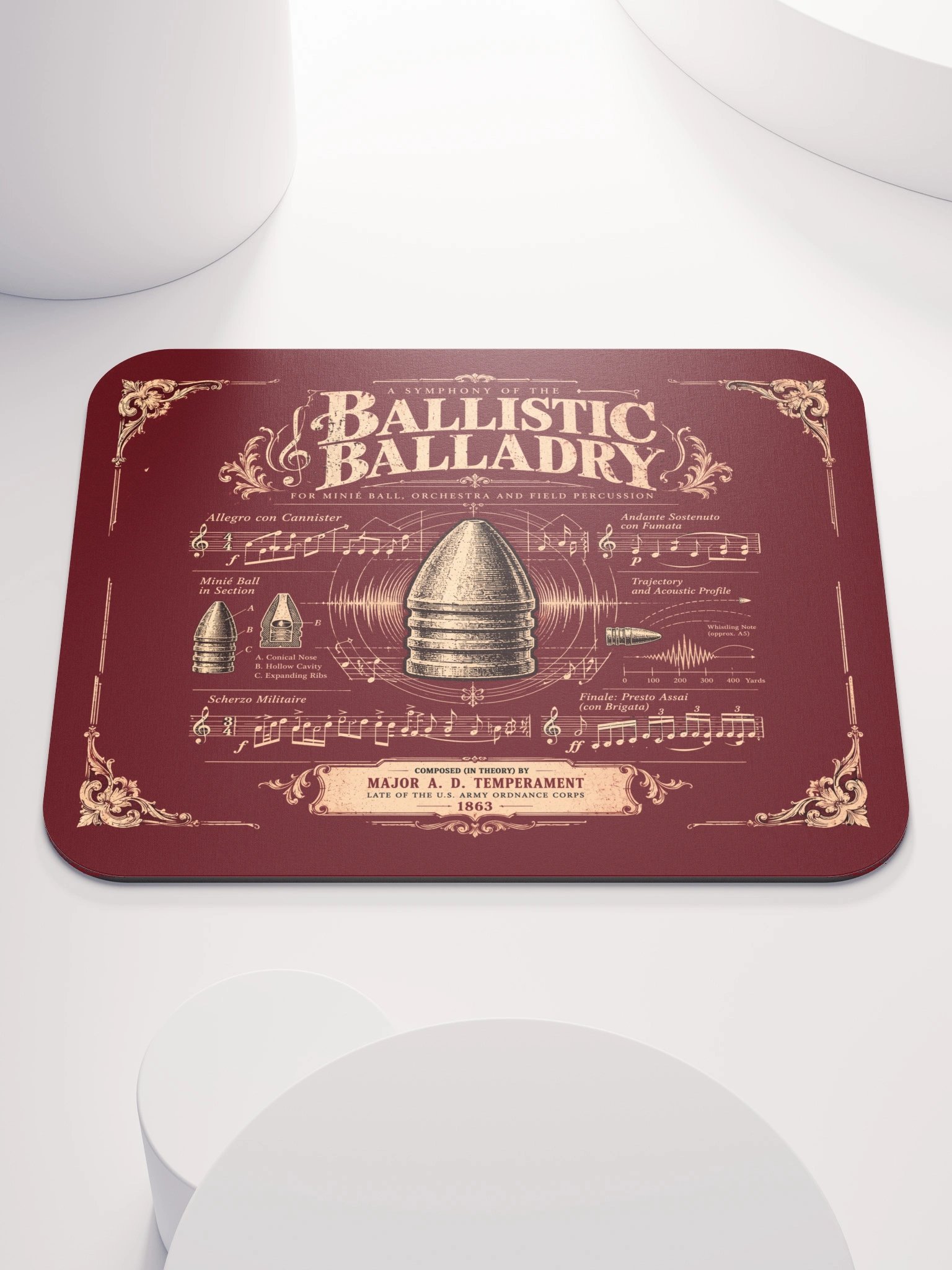 Ballistic Balladry Civil War Coaster product image (3)