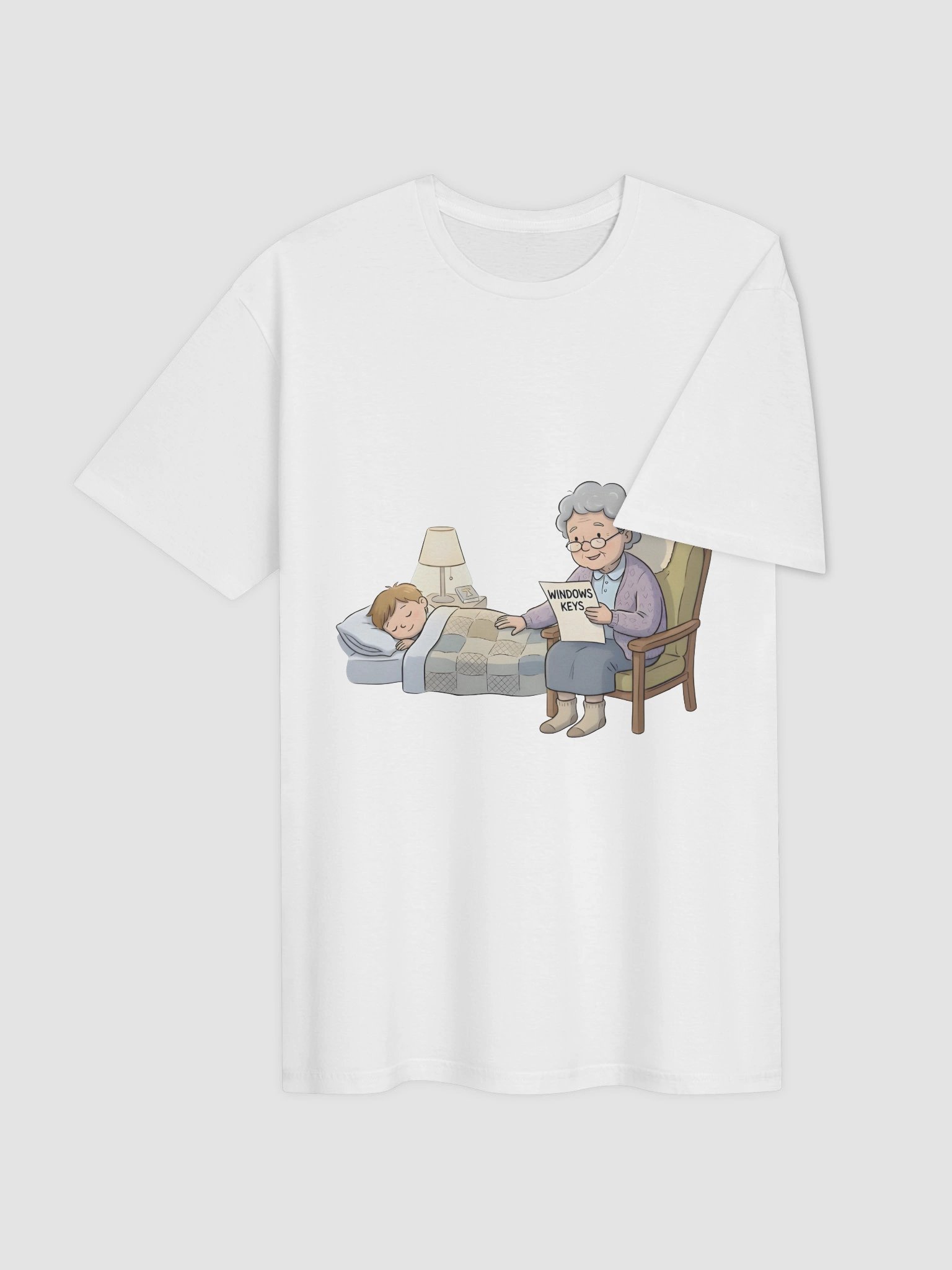 Grandma Reading Windows Keys product image (4)