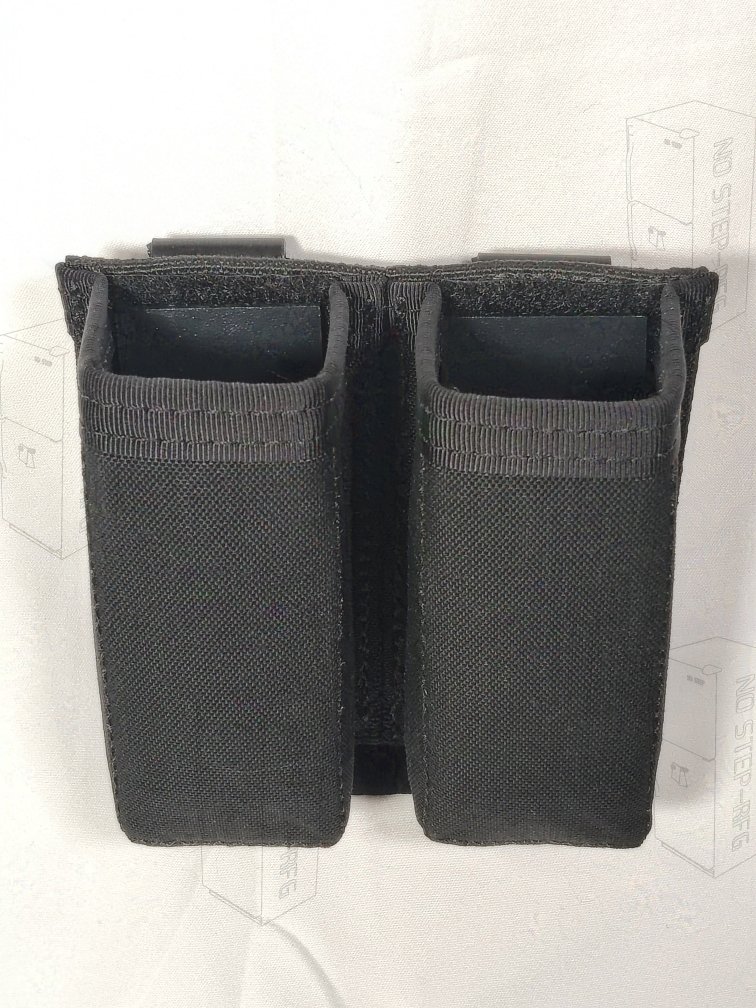 *Made to order* Double Pistol Pouch, Black product image (4)