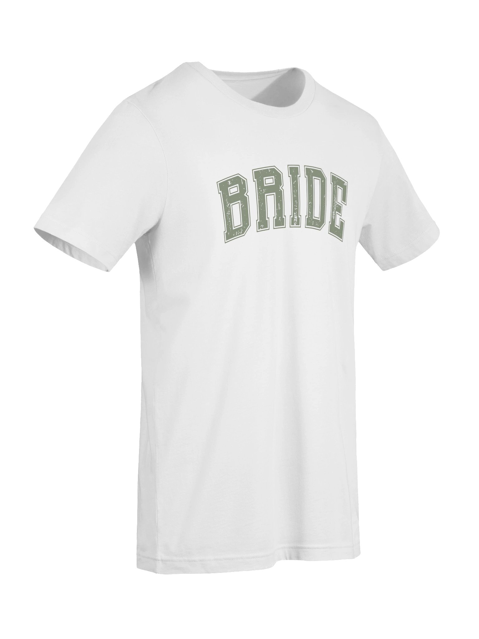 Bride T-Shirt | Minimalist Bridal Tee Sage product image (7)