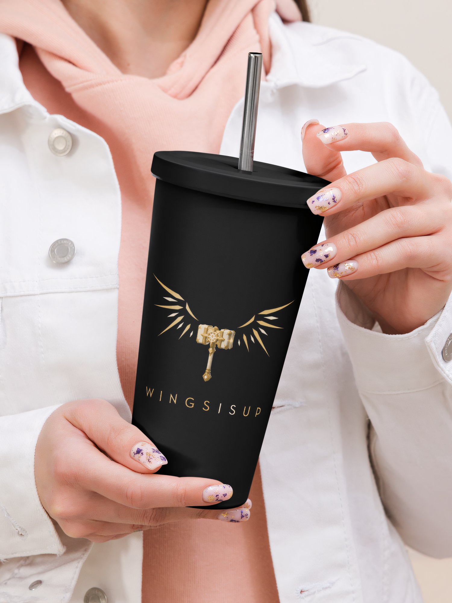 WingsIsUp Midnight Tumbler product image (6)