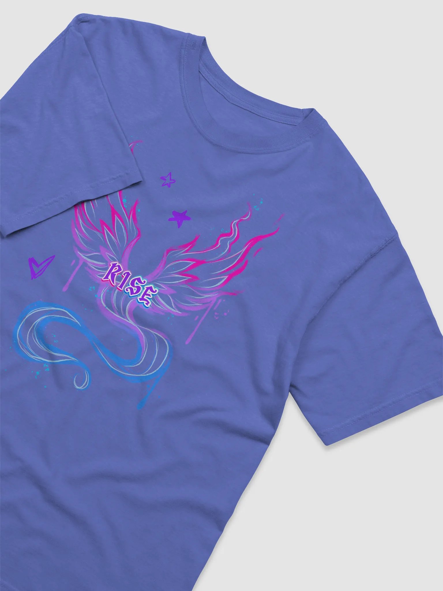 RISE Collection: Subtle Bisexual Pride Phoenix Tee product image (4)
