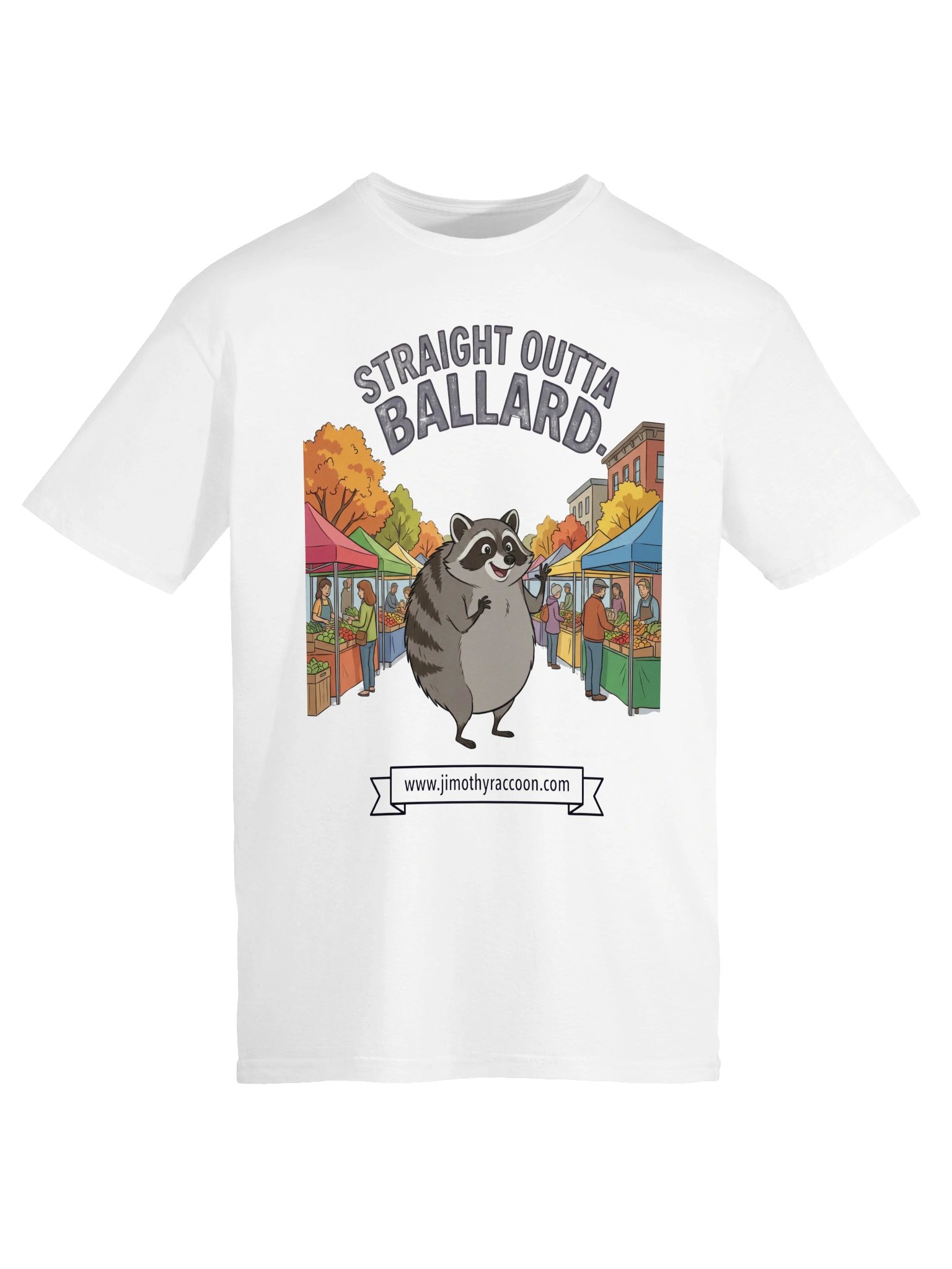 Straight Outta Ballard Unisex T-Shirt product image (6)