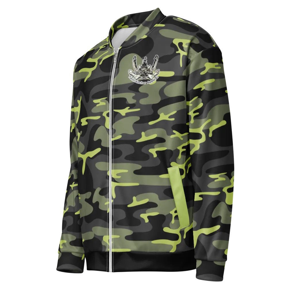 Copy of Twin Anchor Titan tug Green Camouflage Bomber Jacket product image (3)
