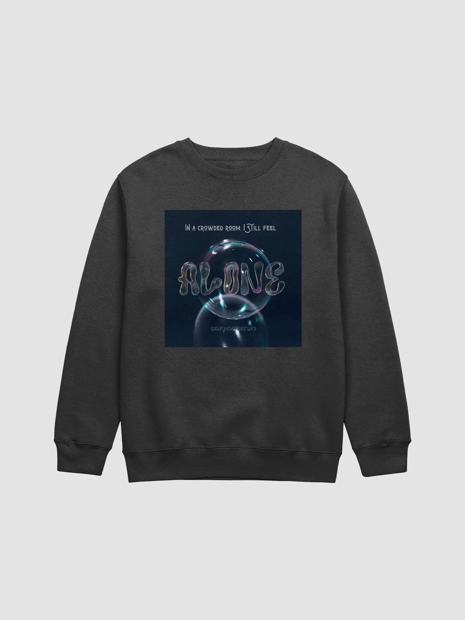 Reflective bubbles Crewneck product image (2)