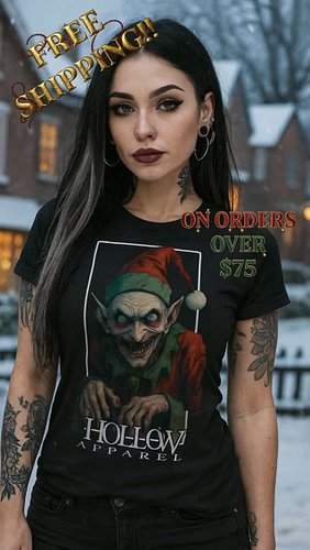 LINK IN BIO! Free shipping on orders $75 or more!
#spooky #horror #freaky #fashion #instagood #instagram #art #love #fashions...