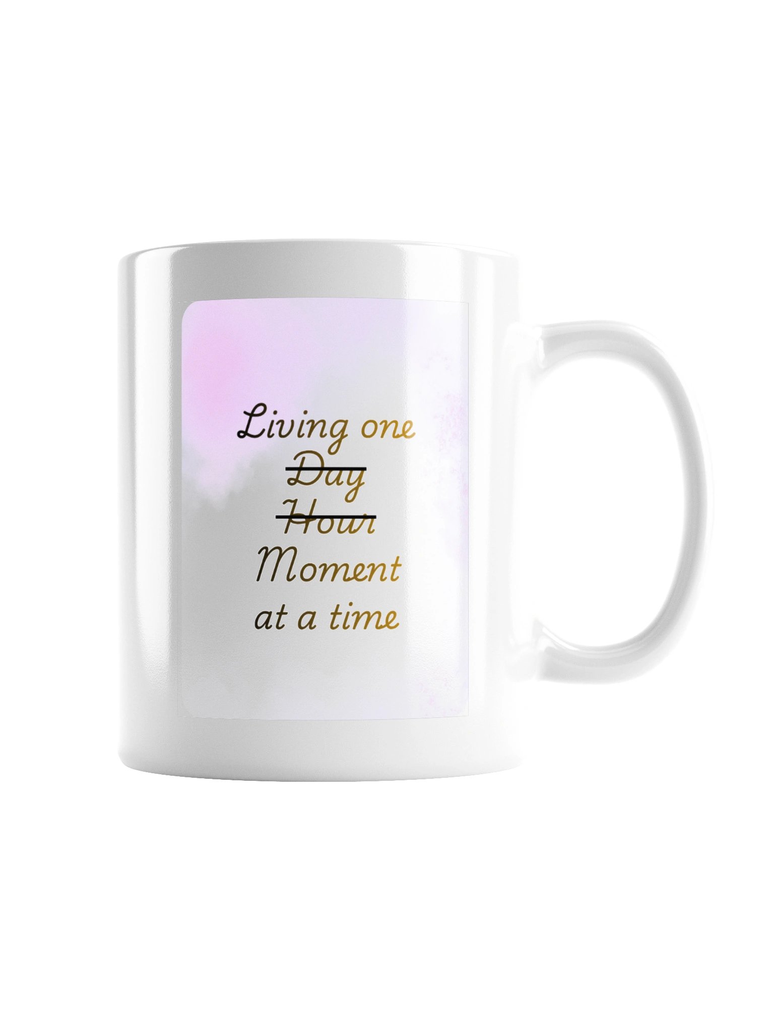 Mind Matter- Living One Moment at a Time- White Mug product image (8)