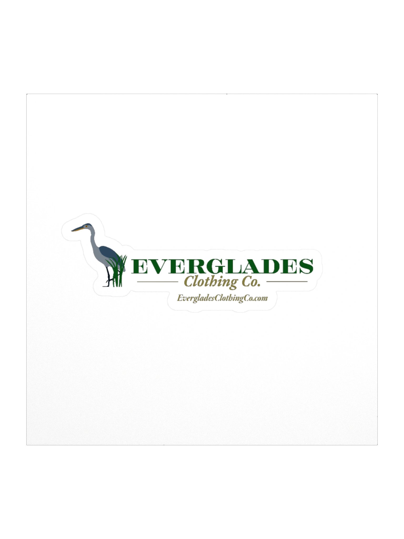 Everglades Clothing Co. Promotional Sticker product image (1)