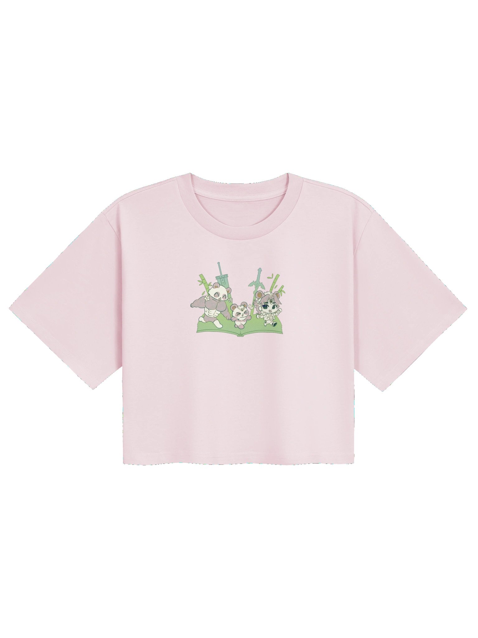 Panda Pals Crop Top product image (17)