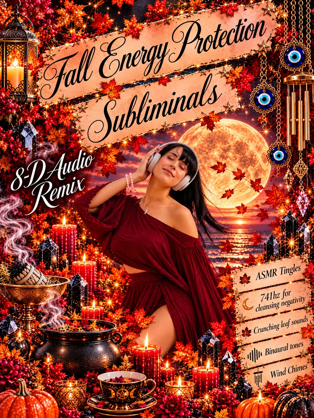 Fall Energy Protection Subliminal's 8D Remix product image (1)