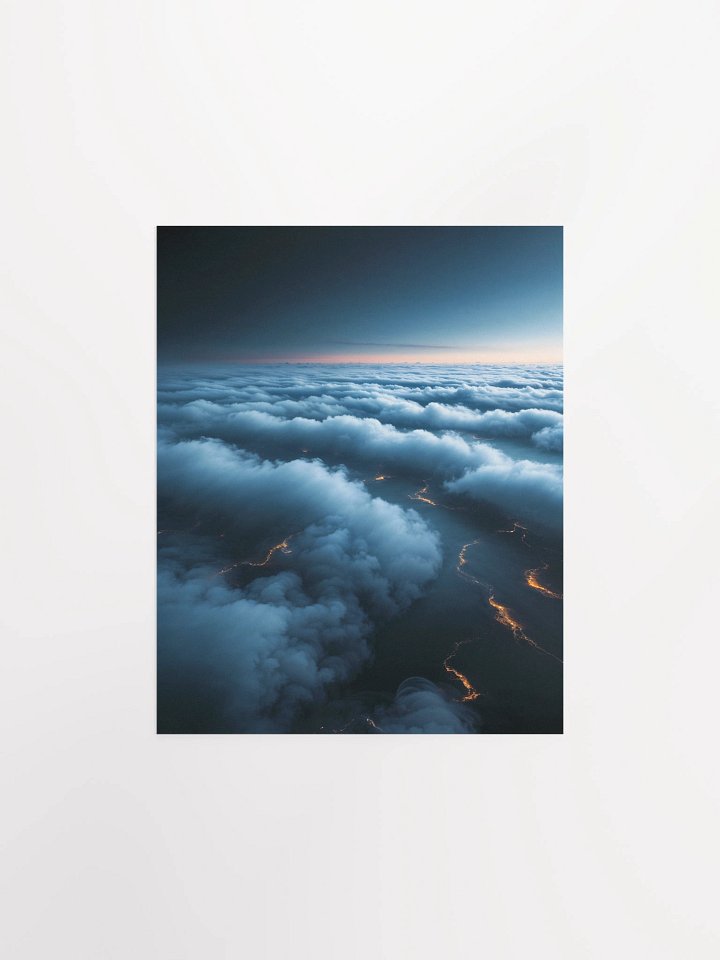 Veins of Fire Beneath the Sky Matte Poster product image (10)