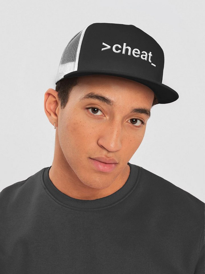 Cheat Trucker Hat product image (1)