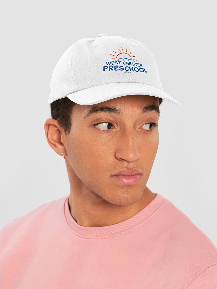 White Dad Hat product image (2)