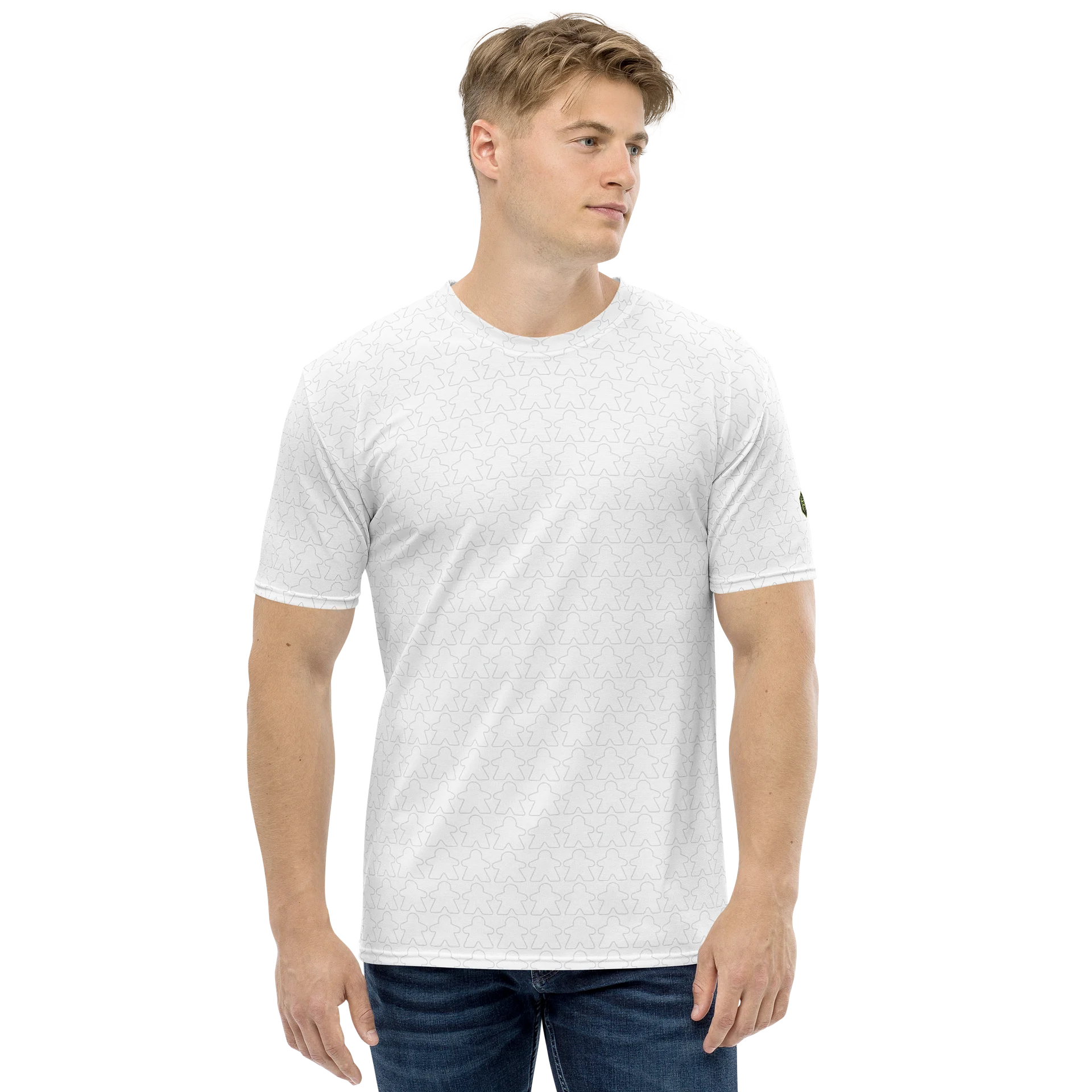 The Subtle All-Over Meeples T-Shirt product image (1)