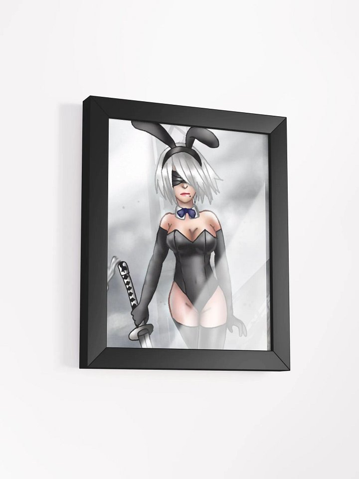 Bunny girl android in Frame Poster product image (2)
