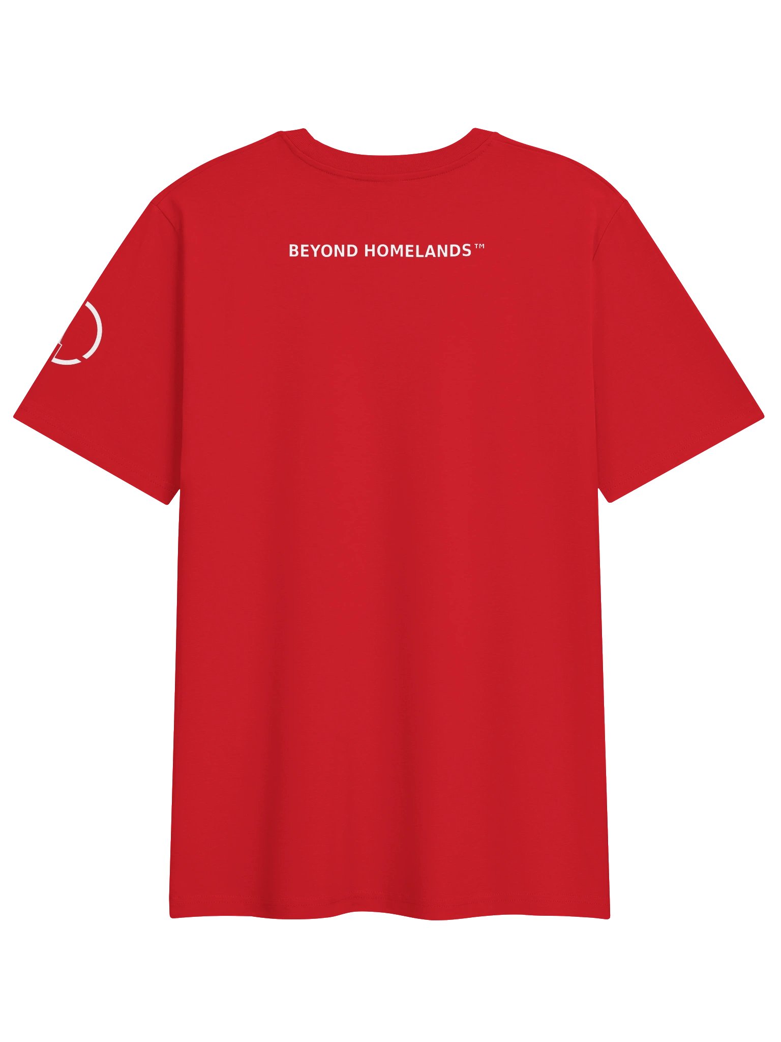 A Single Cry Against the Crowd™ — Signature Organic Red T-Shirt product image (2)