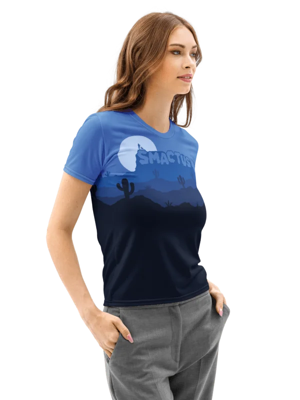 Ladies Cotton Crew T! product image (1)