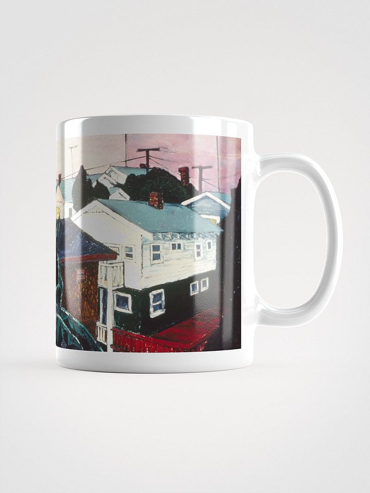 Leaning into Night (1983) on White Glossy Mug product image (1)
