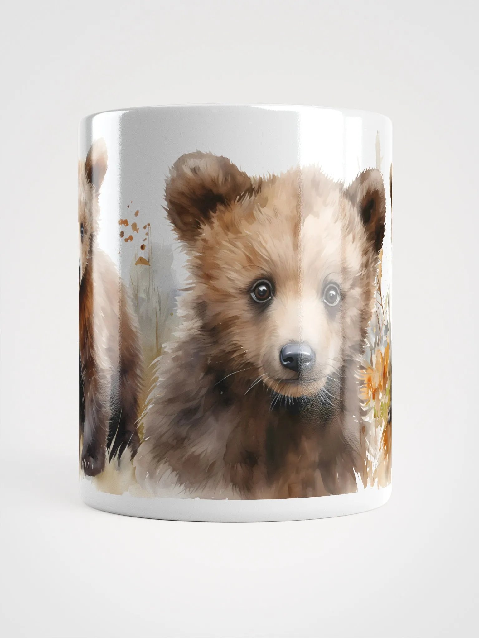 Curious Cubs White Glossy Mug product image (2)