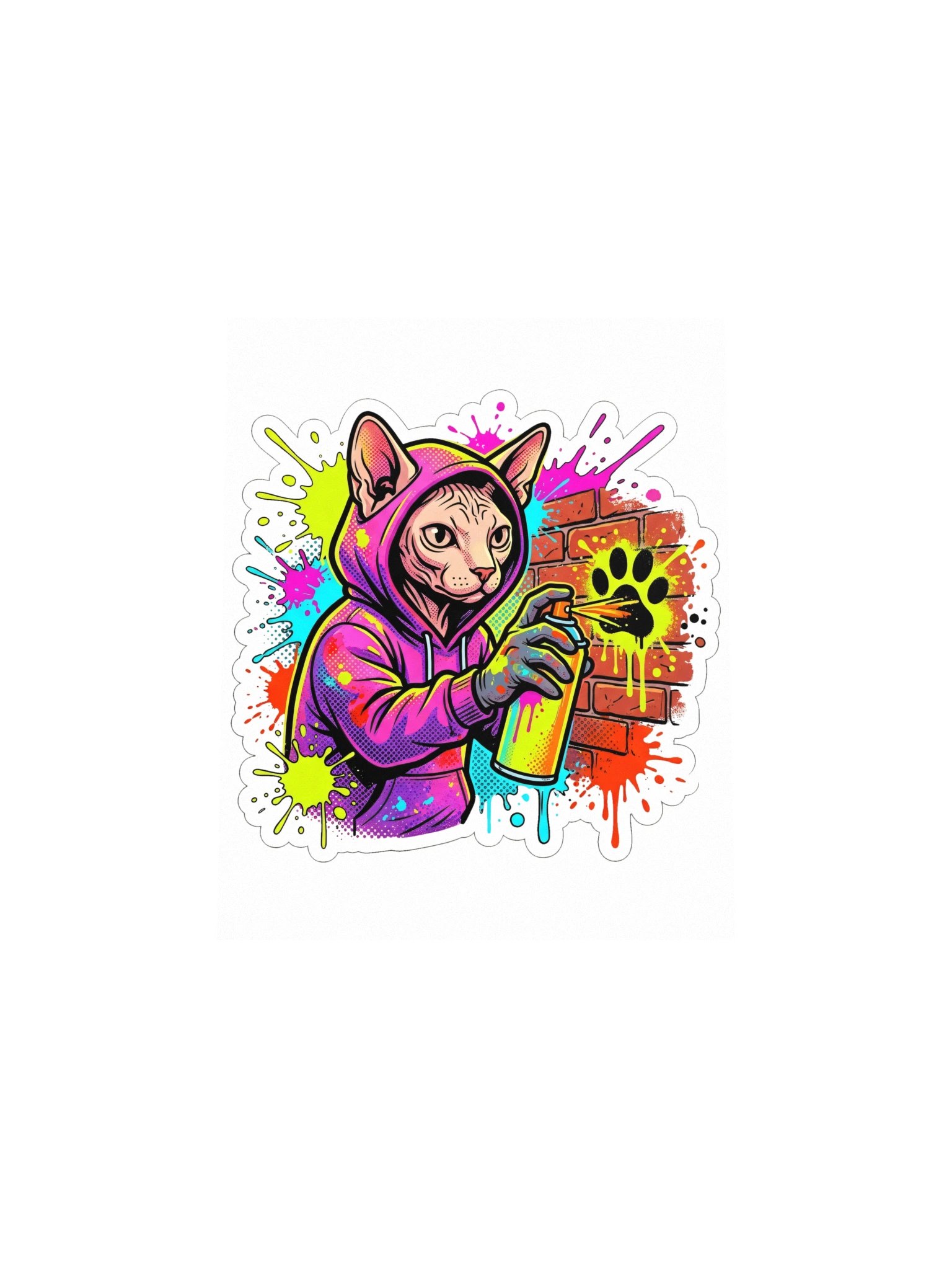 Graffiti Sphynx Poster product image (8)