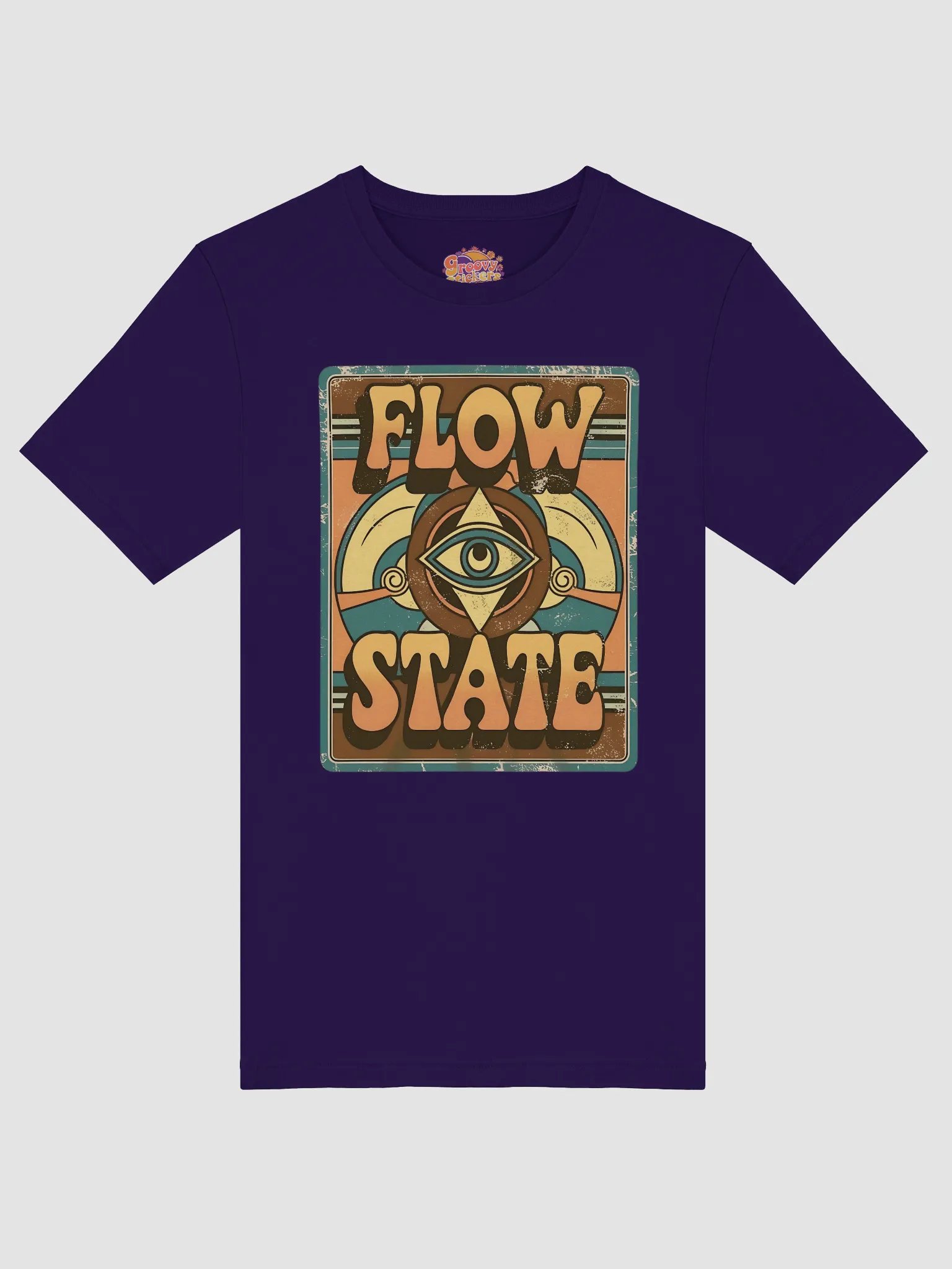 Flow State Psychedelic T-Shirt product image (3)
