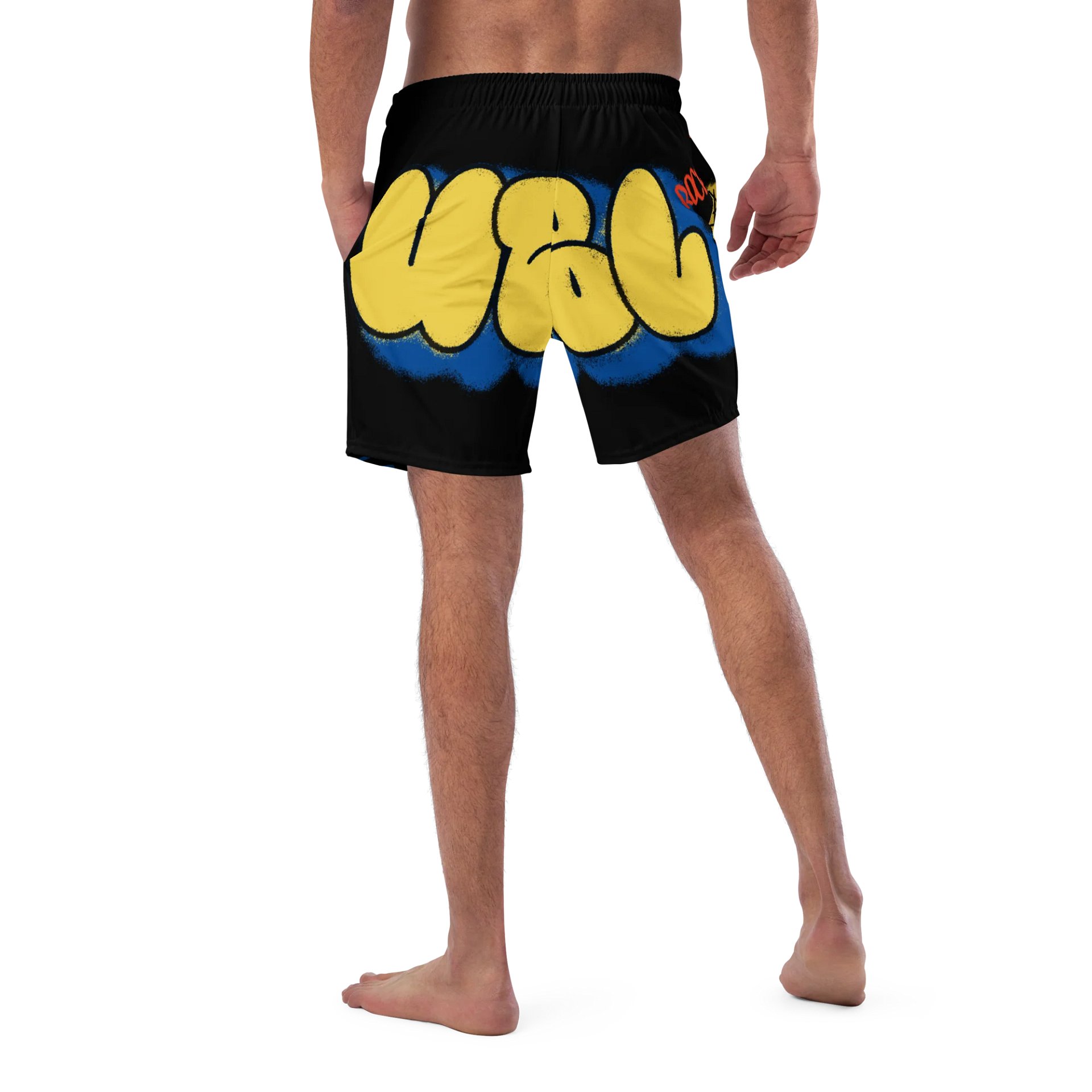 UBL Graffiti Tag Swim Trunks product image (2)