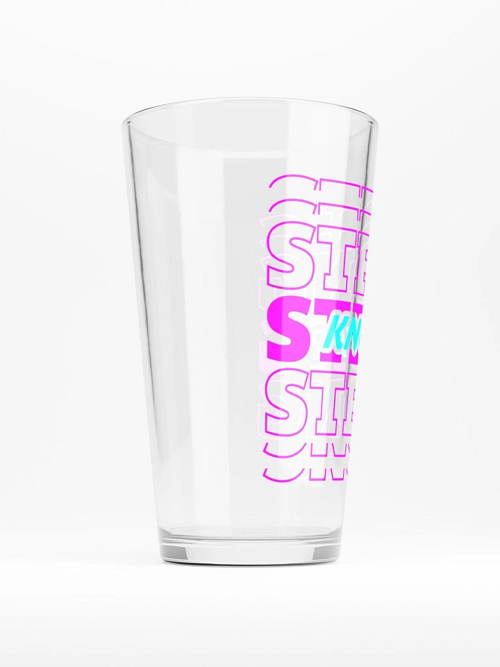 KNOCKER STRONG PINT GLASS product image (2)