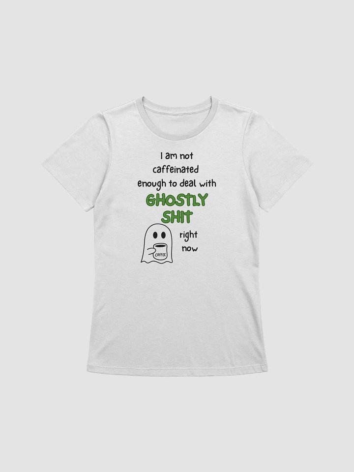 Ghostly shit relaxed-fit tee product image (1)
